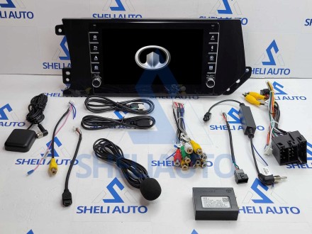 Штатная магнитола Sheli K2 (2/32GB) с кнопками для Great Wall Hover F7/F7X (2019-2020)