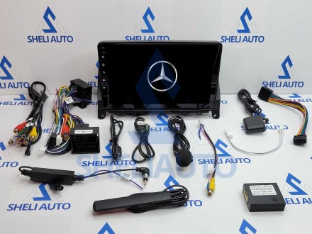 Штатная магнитола Sheli A6GT (6/128GB) для Mercedes C Class 3 W204 S204 (2006-2011)