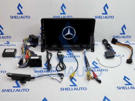 Штатная магнитола Sheli A2 (2/32GB) для Mercedes C Class 3 W204 S204 (2006-2011)