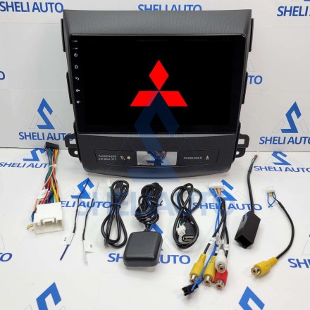 Штатная магнитола Sheli A2 (2/32GB) для Mitsubishi Outlander 2 XL (2005-2013)
