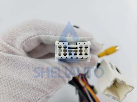 (КОМПЛЕКТ)(3469) Рамка + провода Nissan Teana J31 (2003-2008) (*9)