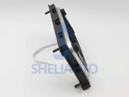 (КОМПЛЕКТ)(ЧЕРНАЯ) (3131) Рамка + провода Ford Focus (7*)