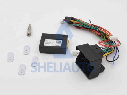 (КОМПЛЕКТ)(ЧЕРНАЯ) (3131) Рамка + провода Ford Focus (7*)