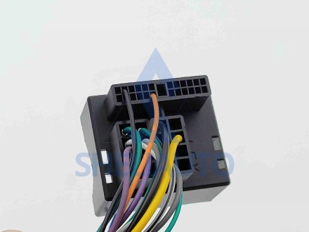 (КОМПЛЕКТ)(ЧЕРНАЯ) (3131) Рамка + провода Ford Focus (7*)