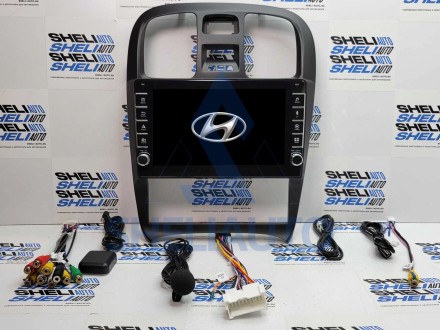 Штатная магнитола Sheli K2 (2/32GB) с кнопками для Hyundai Sonata EF (2001-2012)