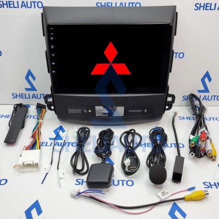 Штатная магнитола Sheli S6GT (6/128GB) для Mitsubishi Outlander 2 XL (2005-2013)