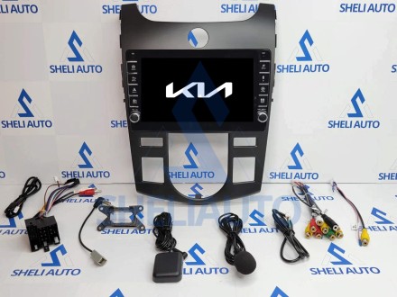 Штатная магнитола Sheli K1 (1/16GB) с кнопками для Kia Cerato 2 (2008-2013)
