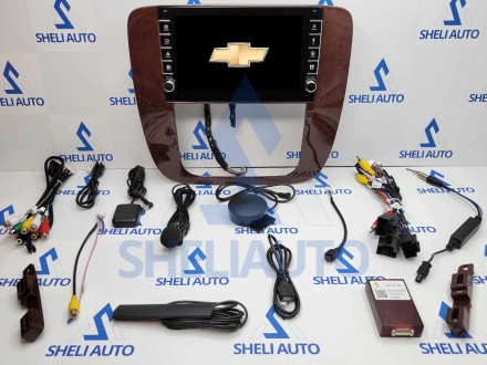 Штатная магнитола Sheli K3GT (4/32GB) с кнопками для Chevrolet Tahoe 3 III GMT900 (2006-2014)