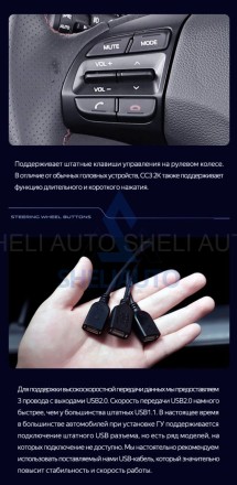 Штатная магнитола Teyes CC3 (4/32GB) для Hyundai Elantra 6 (2015-2018) Тип-B