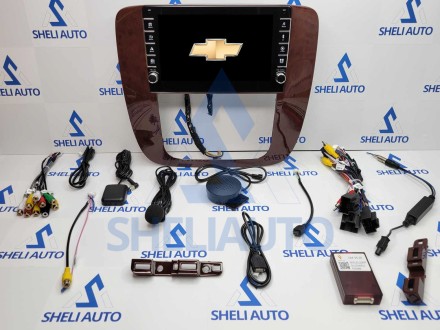 Штатная магнитола Sheli K2 (2/32GB) с кнопками для Chevrolet Tahoe 3 III GMT900 (2006-2014)